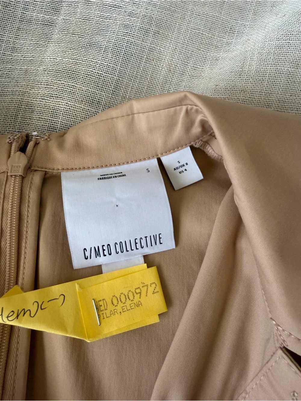 C/MEO Collective Beige Maxi Skirt